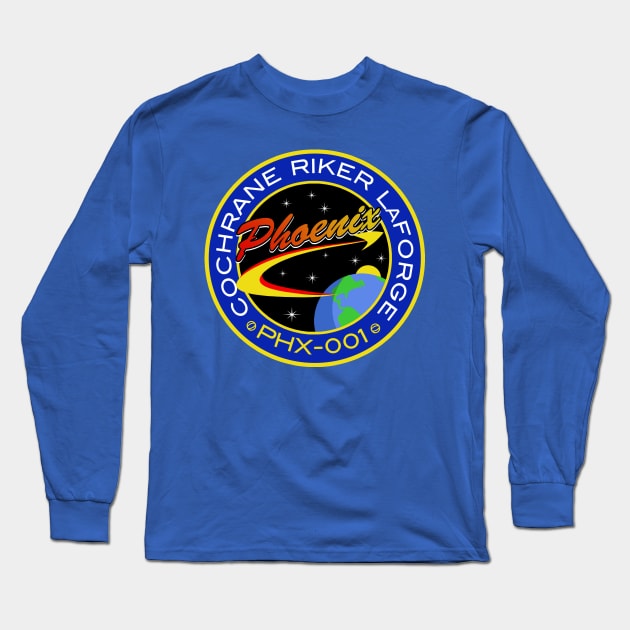 Phoenix Mission Patch Long Sleeve T-Shirt by PopCultureShirts